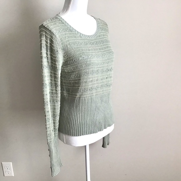 RARE Vintage Pointelle Beaded Sweater ASO Rory Gilmore in Gilmore Girls - Picture 12 of 16